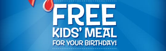 Free Kids' Meal For Your Birthday!